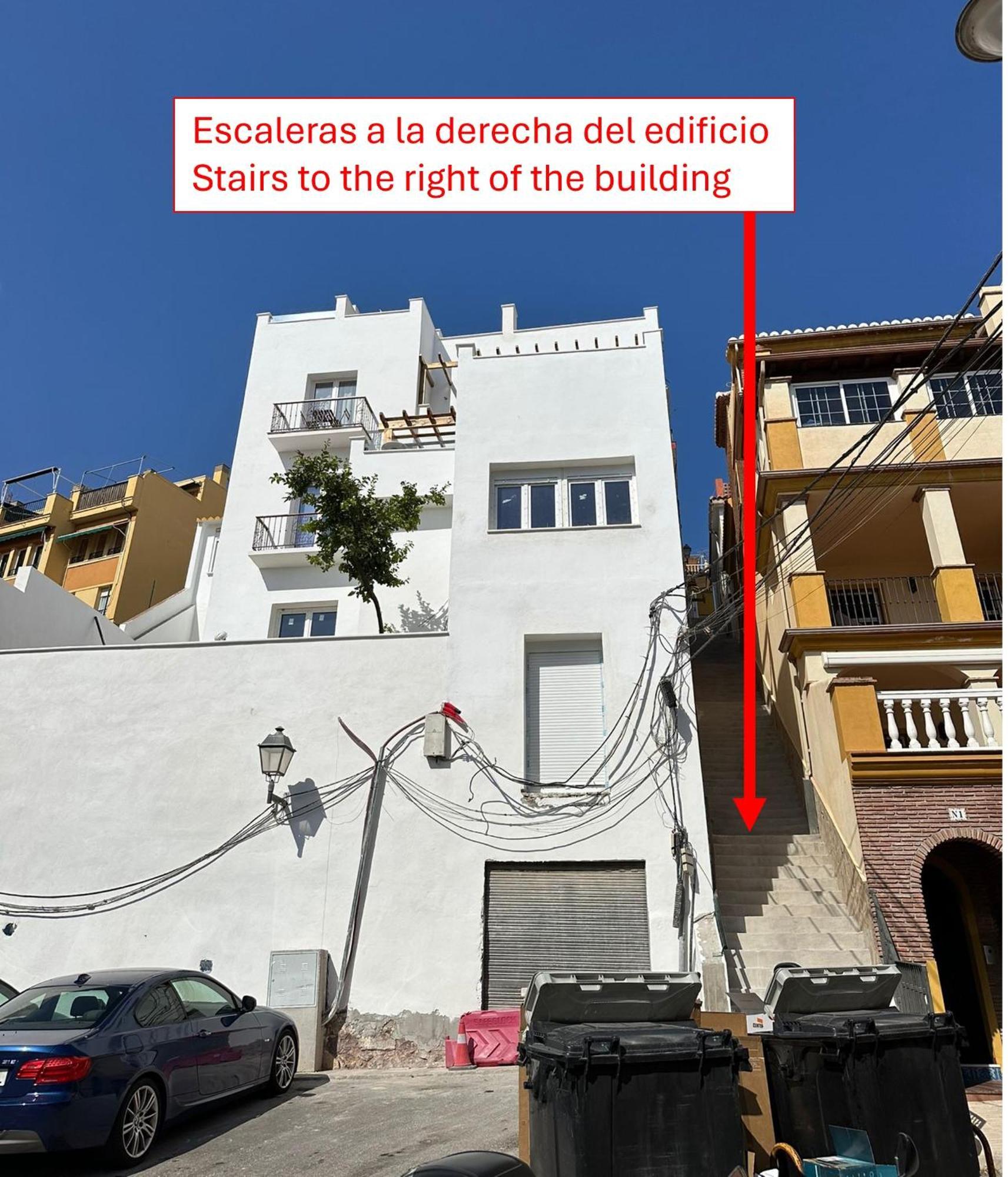 Atico Con Solarium Y Bbq Cerca Del Centro 6 Pax Lägenhet Málaga Exteriör bild
